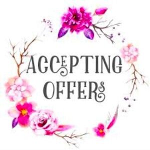 LADIES PLEASE  DON’T  BE AFRAID TO MAKE OFFERS 9/10 I WILL ACCEPT THEM! 💯❤️😊